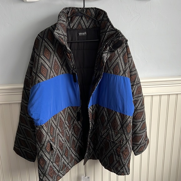 ZARA MAN COAT JACKET, SIZE LARGE - Picture 4 of 7